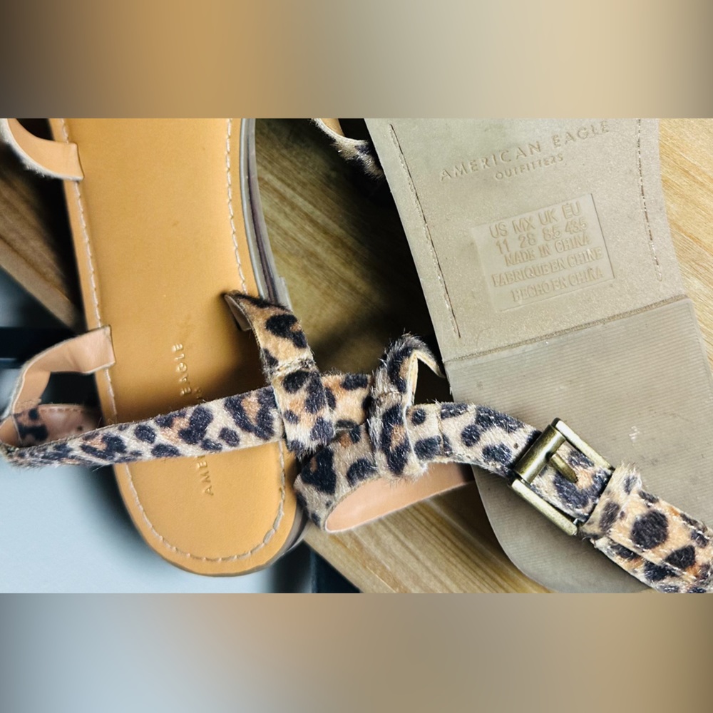 AE leopard sandals - Picture 4 of 4